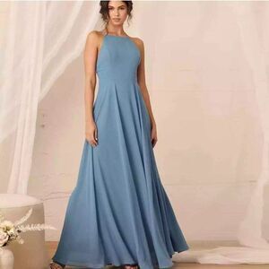 Lulu's Blue Maxi Dress